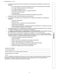 Formulario OCFS-LDSS-7020-S Plan De Atencion Medica - Centro De Cuidado Infantil - New York (Spanish), Page 41
