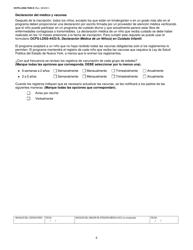 Formulario OCFS-LDSS-7020-S Plan De Atencion Medica - Centro De Cuidado Infantil - New York (Spanish), Page 5