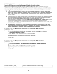 Formulario OCFS-LDSS-7020-S Plan De Atencion Medica - Centro De Cuidado Infantil - New York (Spanish), Page 6