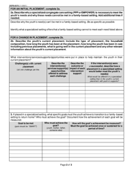 Form OCFS-5575 Appropriateness of Placement Assessment in a Prenatal, Postpartum or Parenting/Empower Setting - New York, Page 2