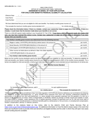 Form OCFS-LDSS-4780 Denial of Your Application for Child Care Benefits - Sample - New York, Page 3