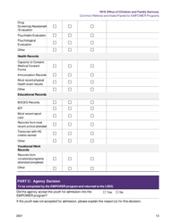 Common Referral and Intake Packet for Empower Programs - New York, Page 14