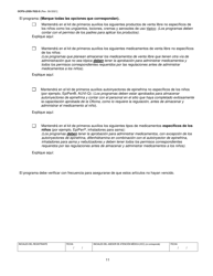Formulario OCFS-LDSS-7022-S Plan De Atencion Medica - Cuidado Infantil De Ninos En Edad Escolar - New York (Spanish), Page 11