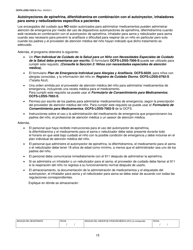 Formulario OCFS-LDSS-7022-S Plan De Atencion Medica - Cuidado Infantil De Ninos En Edad Escolar - New York (Spanish), Page 15