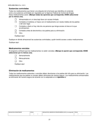 Formulario OCFS-LDSS-7022-S Plan De Atencion Medica - Cuidado Infantil De Ninos En Edad Escolar - New York (Spanish), Page 21