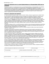Formulario OCFS-LDSS-7022-S Plan De Atencion Medica - Cuidado Infantil De Ninos En Edad Escolar - New York (Spanish), Page 25