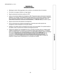 Formulario OCFS-LDSS-7022-S Plan De Atencion Medica - Cuidado Infantil De Ninos En Edad Escolar - New York (Spanish), Page 33