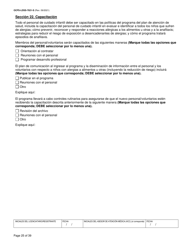 Formulario OCFS-LDSS-7021-S Plan De Atencion Medica - Cuidado Diurno Familiar/Cuidado Diurno Familiar Grupal/Centro Pequeno De Cuidado Infantil - New York (Spanish), Page 25