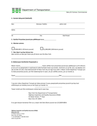 Registration Form for Newsrack Owners - New York City (Haitian Creole), Page 2