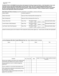 Form SFN14543 Equal Employment Opportunity Questionnaire/Affidavit - North Dakota, Page 2
