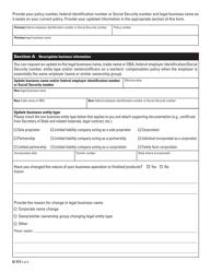 Form U-117 (BWC-7623) Notification of Policy Update - Ohio, Page 2