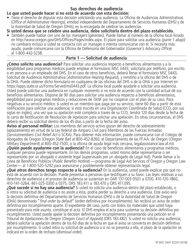 Formulario MSC0443 Solicitud De Audiencia Administrativa - Oregon (Spanish), Page 3