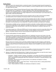 Electronic Reporting Temporary or Permanent Waiver Request - 1200-series Npdes General Stormwater Permitting Program - Oregon, Page 3
