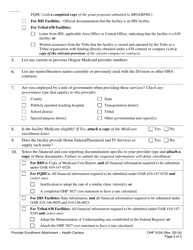 Form OHP3104 Provider Enrollment Attachment - Health Centers - Oregon, Page 2