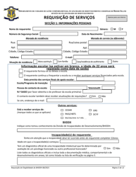 Introduction to the Application for Services - Rhode Island (Portuguese), Page 3