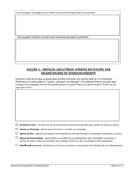 Introduction to the Application for Services - Rhode Island (Portuguese), Page 9