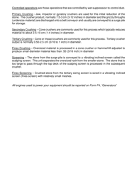 API Form Q Rock and Sand Processing Plants - Rhode Island, Page 2