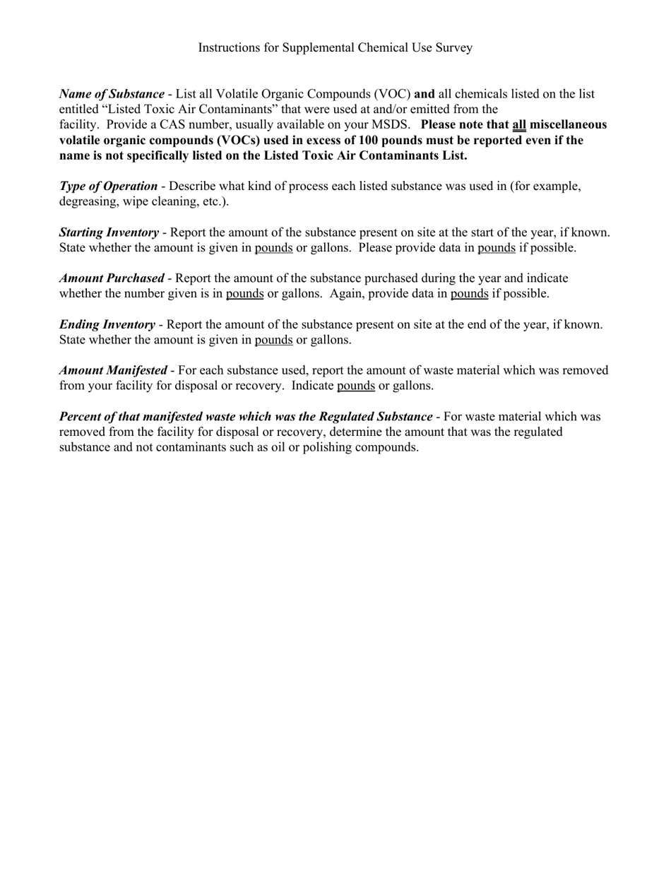 API Form K Petroleum Dry Cleaners - Rhode Island, Page 3