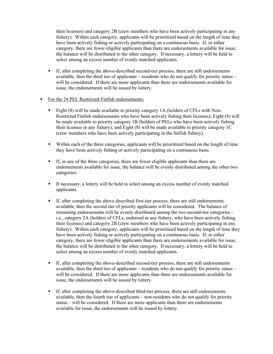 New License Opportunities, Resident Marine License Application - Rhode Island, Page 6