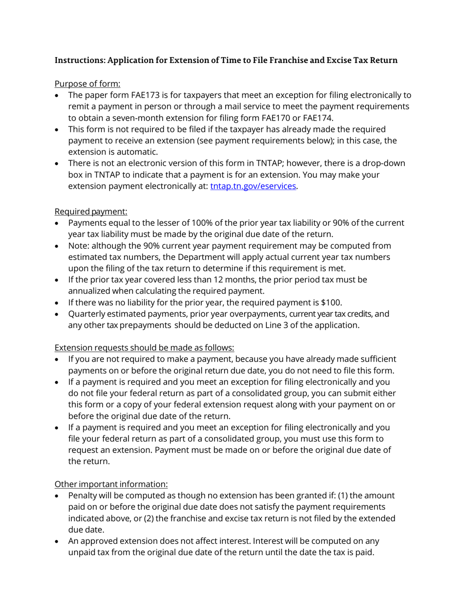 Form FAE173 (RVR0011401) 2021 Fill Out, Sign Online and Download