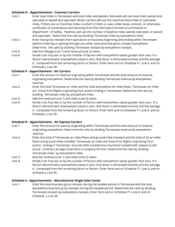 Instructions for Form FAE170, RV-R0011001 Franchise and Excise Tax Return - Tennessee, Page 14