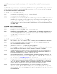 Instructions for Form FAE170, RV-R0011001 Franchise and Excise Tax Return - Tennessee, Page 2