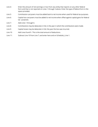 Instructions for Form FAE170, RV-R0011001 Franchise and Excise Tax Return - Tennessee, Page 8