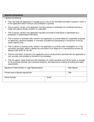 DOH Form 611-025 Behavioral Health Agency Mobile Unit Notification - Washington, Page 8