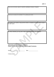 &quot;Standard Reference Request Form - Sample&quot;, Page 2