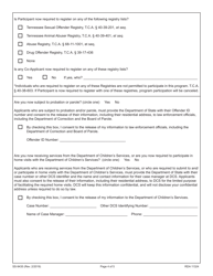 Form SS-9435 Notice of Change Form - Safe at Home Address Confidentiality Program - Tennessee, Page 4