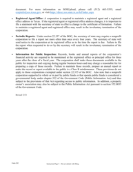 Form 202 Certificate of Formation - Nonprofit Corporation - Texas, Page 5