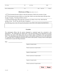 Form 204 Certificate of Formation - Professional Association - Texas, Page 8