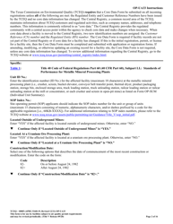 Form TCEQ-10085 (OP-UA33) Metallic Mineral Processing Plant Attributes - Texas, Page 2