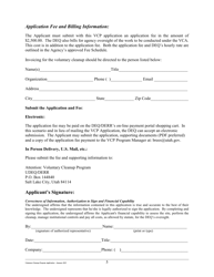 Application Form - Voluntary Cleanup Program - Utah, Page 5
