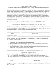 Nursing Home License Application/Reapplication - Vermont, Page 5
