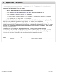 DOH Form 669-217 Surgical Technologist Expired Registration Activation Application - Washington, Page 7
