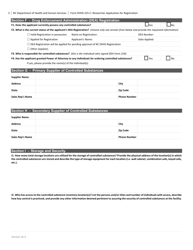 Form DHHS225-C Researcher Application for Registration - North Carolina, Page 3