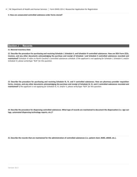 Form DHHS225-C Researcher Application for Registration - North Carolina, Page 4