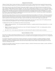 ATF Form 5300. 5 Demand 2 Program: Report of Firearms Transactions, Page 2