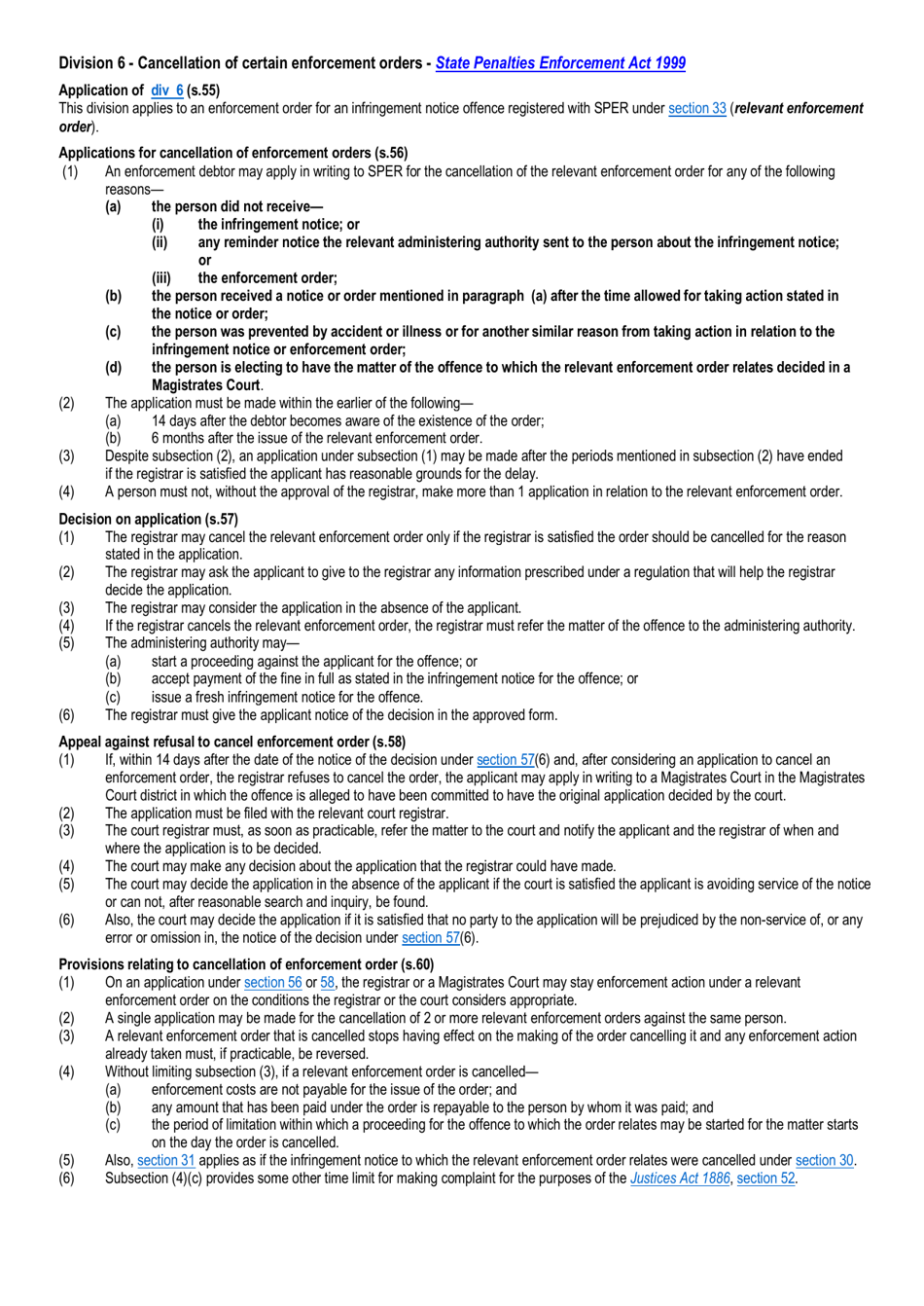 Form MC-SPEA Appeal Against Sper Refusal to Cancel Enforcement Order - Queensland, Australia, Page 2