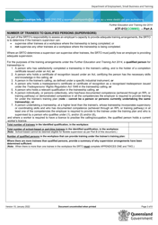 Form ATF-013(COMMS) Employer Resource Assessment - Community Care (Specified) - Queensland, Australia, Page 3