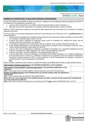 Form ATF-013(GLAZING) Employer Resource Assessment - Automotive Glazing Technology (Specified) - Queensland, Australia, Page 3
