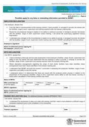 Form ATF-013(SPA) Employer Resource Assessment - Swimming Pool and Spa - Queensland, Australia, Page 5