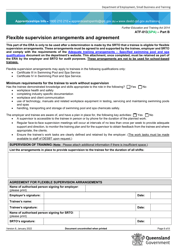 Form ATF-013(SPA) Employer Resource Assessment - Swimming Pool and Spa - Queensland, Australia, Page 6