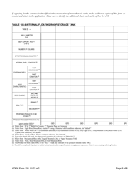 ADEM Form 108 Permit Application for Loading and Storage of Organic Compounds - Alabama, Page 8