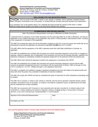 Appraisal Management Company - National Registry Report Form - Arizona, Page 2