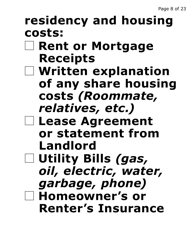 Form FAA-1513A-XLP Time Saving Tips (Extra Large Print) - Arizona, Page 8