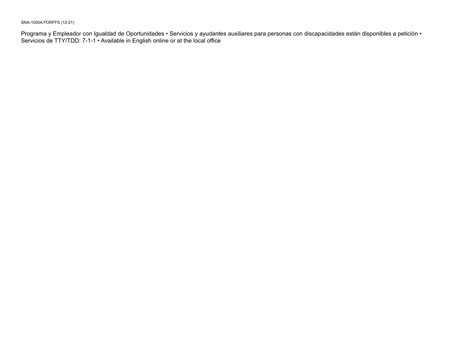 Formulario SNA-1005A-S Plan De Empleo Y Desarrollo Profesional (Ecdp Por Sus Siglas En Ingles) - Arizona (Spanish), Page 2