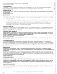 Instructions for Form ET-1 Arkansas Excise Tax Return - Arkansas, Page 6