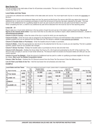Instructions for Form ET-1 Arkansas Excise Tax Return - Arkansas, Page 7